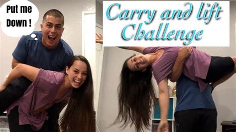 Couples Lift And Carry Challenge Youtube
