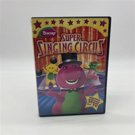 Barney Super Singing Circus Dvd 2000 Grelly Usa