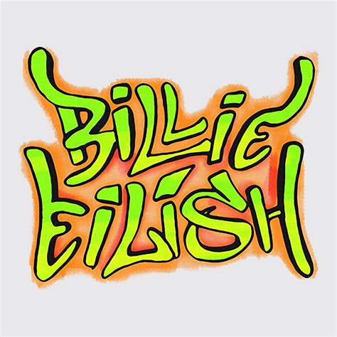 billie eilish hoodie neon graffiti art billie eilish hoodie