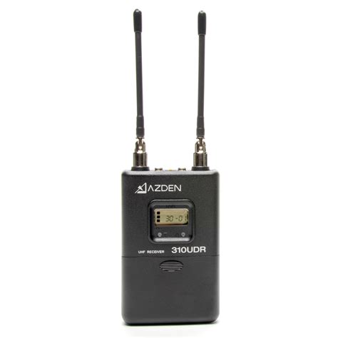 azden udr uhf diversity wireless single channel receiver