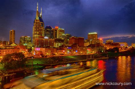 music city skyline with the general jackson