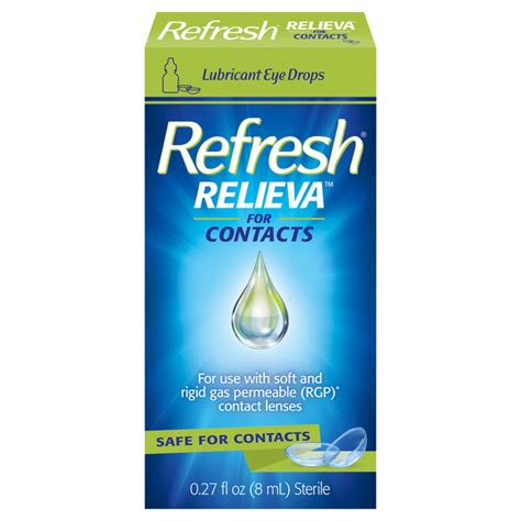 Save On Refresh Relieva Lubricant Eye Drops For Contacts Order Online