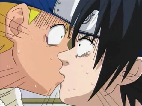 naruto sasuke kiss naruto image  fanpop