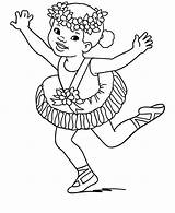 Coloring Girl Competition Ballerina Little Flower Ballet Crown Pages Elf Wearing Shelf Cute Print Size Kids Color Getcolorings Printable Getdrawings sketch template