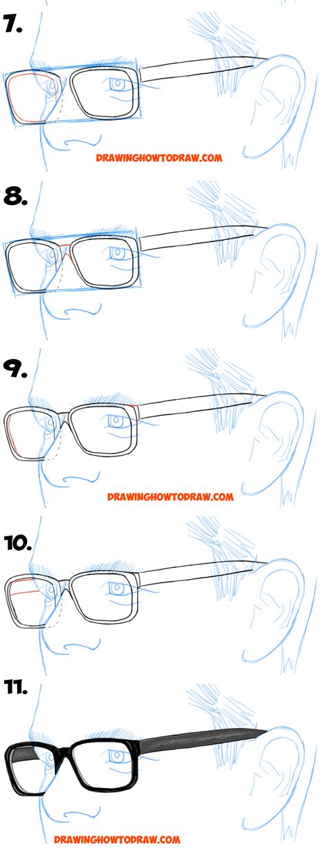 how to draw a girl with glasses step by step david simchi levi