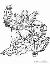 Carnival Costumes Coloring Princesses Pages Hellokids Print Color Online sketch template