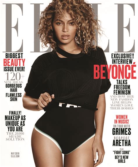 Beyonce Elle Magazine May Cover 2016 Popsugar Celebrity
