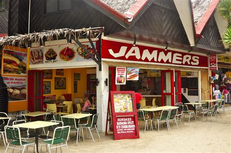 Jammers Burgers Is Located At The Center Of Boracay In D