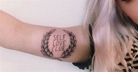 self love club tattoos popsugar love and sex