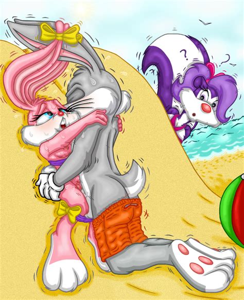 Rule 34 Anthro Babs Bunny Ball Beach Beach Ball Blue