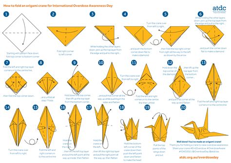 steps  origami crane ingridkieran