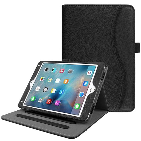 fintie ipad mini  case  pocket multi angle viewing cover  corner protection black