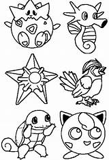 Pokemon Tegninger Kopi Getcolorings Kleurplaten sketch template