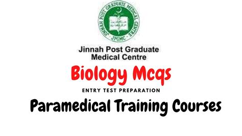 Paramedical Training Courses Test Preparation Jinnah Post Graduate