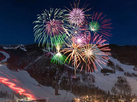 enjoy fireworks   vail area   years eve