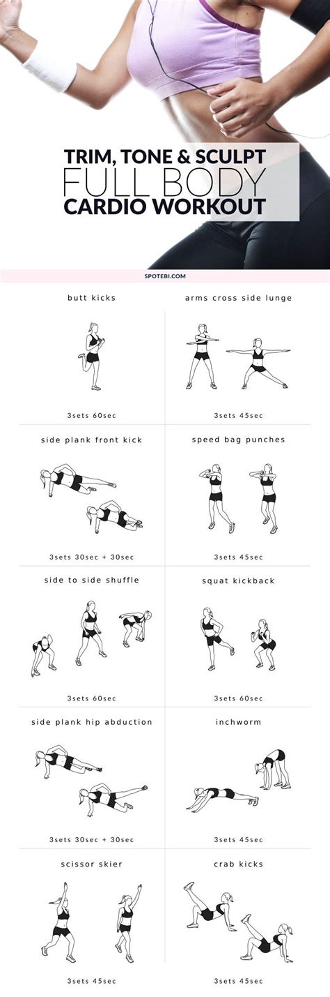 Full Body Intermediate Workout Routine Workout Routines