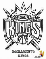 Kings Sacramento Coloring Clipart Logo La Nba Library Clippers Basketball Cliparts Clip Mascot Drawing Mascots Lakers Teams Clipground Nets Source sketch template
