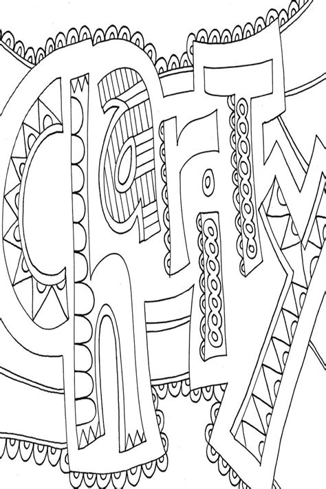positive words coloring pages printable  coloring pages