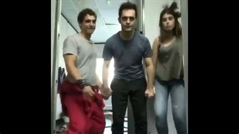 La Casa De Papel Cast Dance Behind The Scenes Youtube