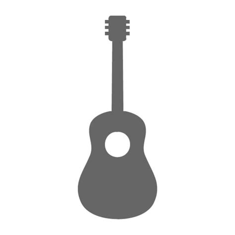 acoustic guitar stencil craftcutscom