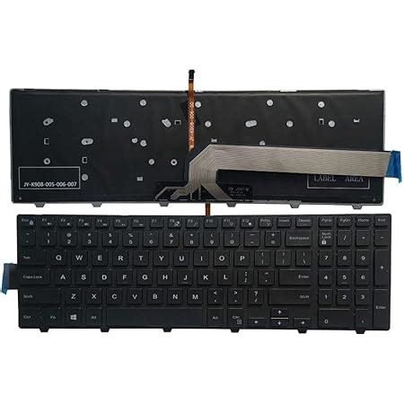 amazoncom  laptop replacement keyboard fit dell inspiron