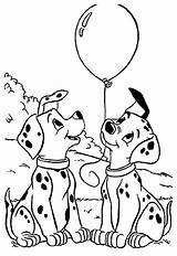 101 Coloring Dalmatians Kids Printable Color Pages Disney Print Classic sketch template