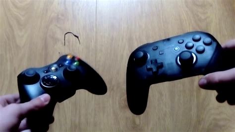 nintendo switch pro controller vs xbox 360 controller comparison and