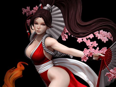 The King Of Fighters Mai Shiranui 1 4 Scale Limited