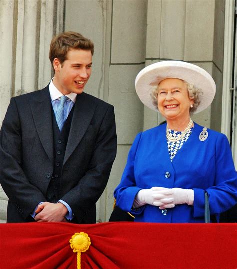 queen elizabeth ii and prince william in 2003 queen