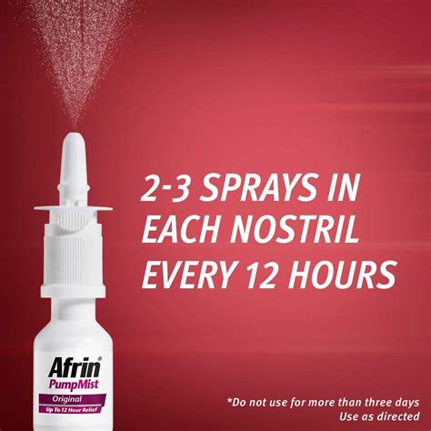 Buy Afrin Original Maximum Strength 12 Hour Sinus Congestion Relief