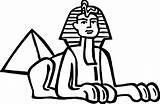 Sphinx Esfinge Egipto Pintar Pyramids Splendor Wecoloringpage Mummies Dibujosa sketch template