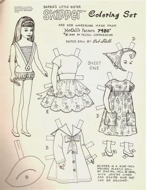 gambar princess paper dolls coloring pages alltoys missy barbies sister