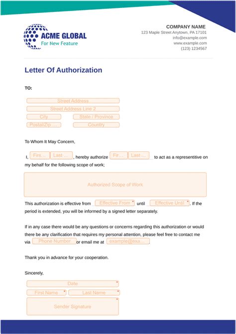 letter  authorization sign templates jotform