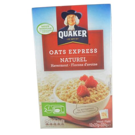 quaker oats express natural  approved food