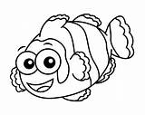 Pez Ikan Peces Nemo Clownfish Payaso Mewarnai Infantil Kolase Lucu 10dibujos Dibujosonline Categorias Interaktif sketch template