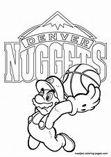 Nuggets Nugget sketch template