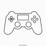 Controller Coloring Game Playstation Ps4 Pages Drawing Line Controllers Gamepad Angle Judy Hopps Zootopia Part Template Sketch sketch template