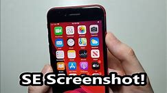 iPhone SE (2020) How to Screenshot!