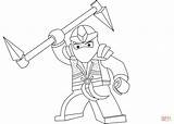 Ninjago Lloyd Coloring Ninja Lego Green Pages Drawing Printable Supercoloring Getdrawings sketch template