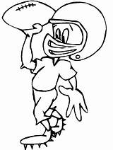 Coloring Pages Football Sports Printable Kids Sport Colouring Baseball Field Book American Helmet Clipart Drawing Mallard Duck Cliparts Player Clip sketch template