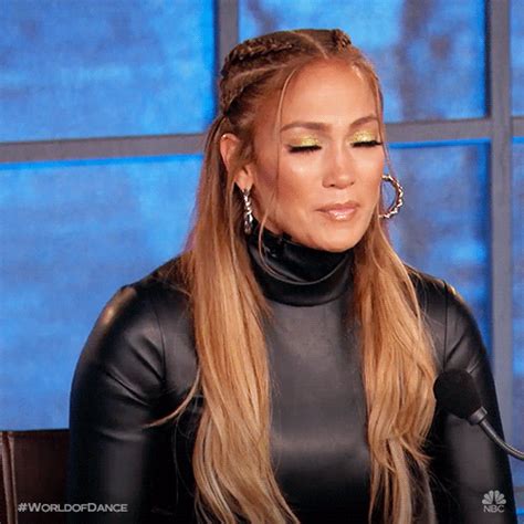 Shocked Jennifer Lopez  By Nbc World Of Dance Find And Share On Giphy