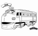 Trenuletul Chuggington Wilson Colorat Animatia Trenulet Desene Planse Animate Clopotel sketch template
