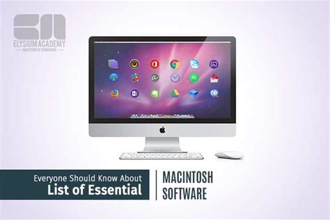 list  macintosh software