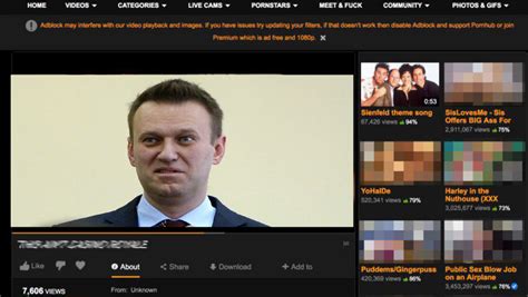Ну не порнуха ли pornhub предложил Навальному перезалить ролик ФБК на