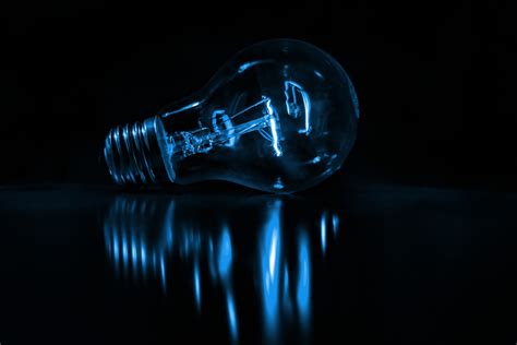 blue light bulb  dewald van rensburg