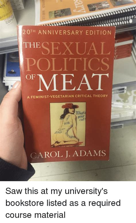 20th anniversary edition thesexual politics meat of a feminist