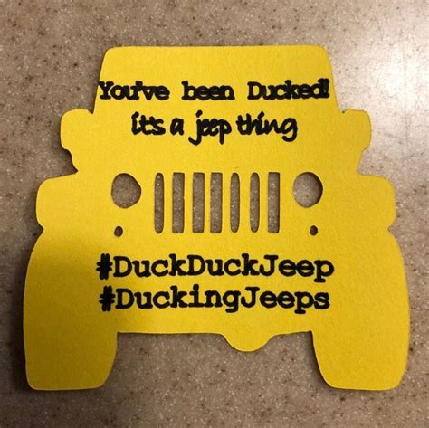 duck duck jeep tag template