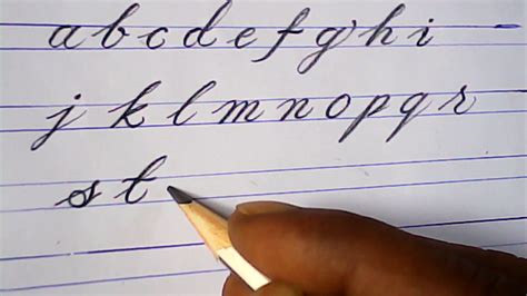 write english small letters pencil writing tutorials mazic