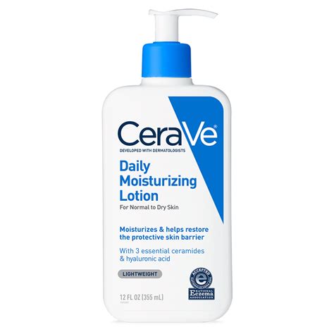 cerave daily moisturizing lotion  normal  dry skin  oz walmartcom walmartcom