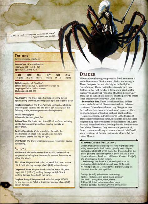 dnd  monster manual dnd monsters dnd dragons dungeons  dragons homebrew